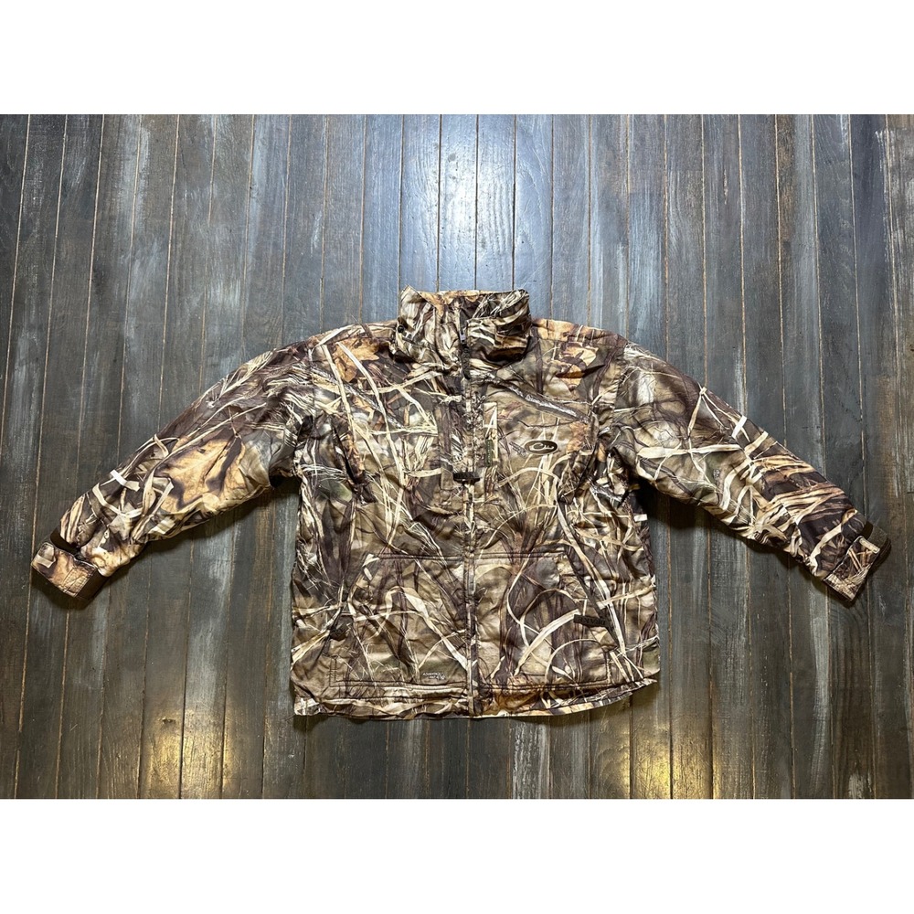 Drake Waterfowl Systems Kids Camo Hunting Jacket Full Zip Mesh Lined